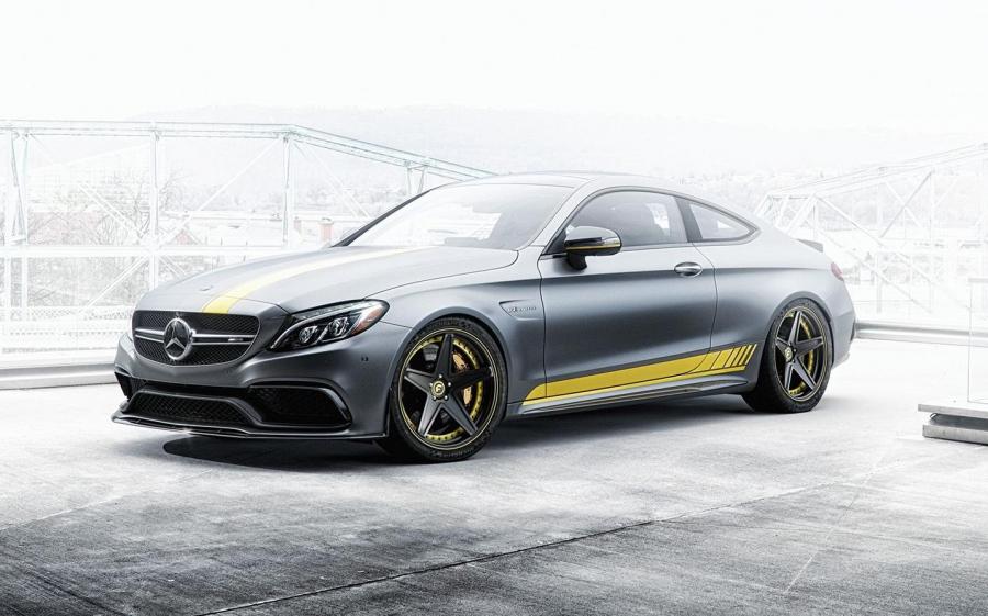 Mercedes-AMG C63 S Coupe Edition #1 on Forgiato Wheels (TEC 2.6) '2018